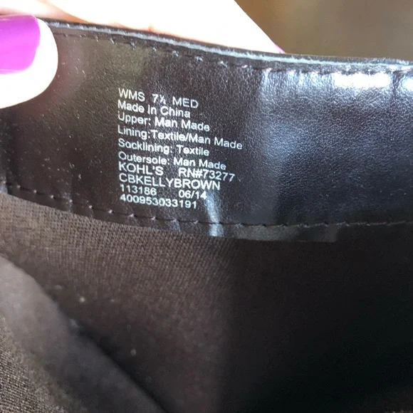 Kohl’s Brown knee-high faux leather boots - Picture 8 of 16